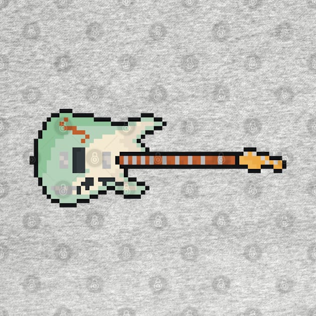 Pixel Pawn Shop 72 Guitar by gkillerb